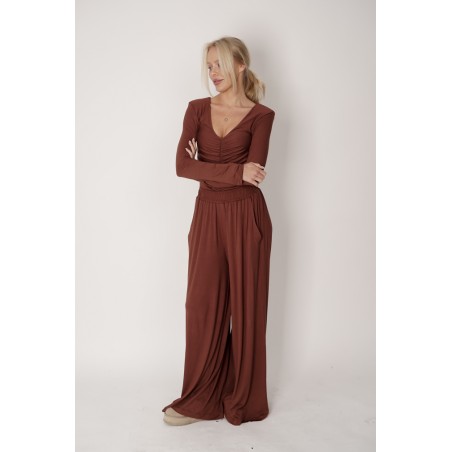 copy of Wide Bamboo Knit Pants 