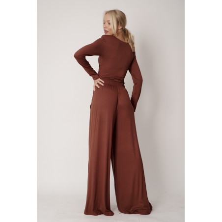 copy of Wide Bamboo Knit Pants 