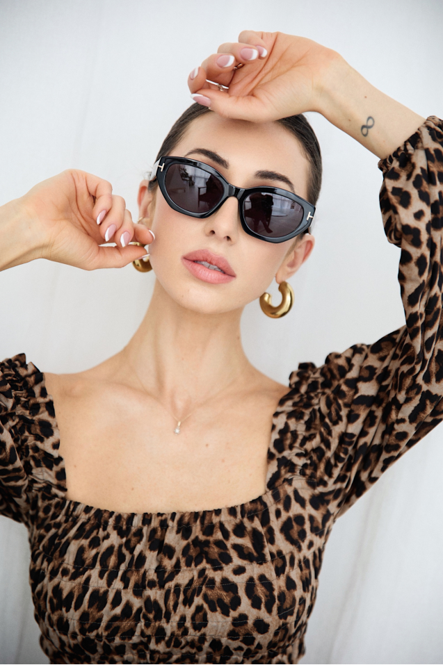 Bluzka z marszczeniem 