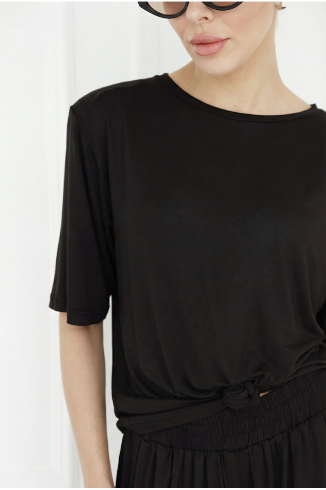 T-shirt Rosa z dzianiny bambusowej