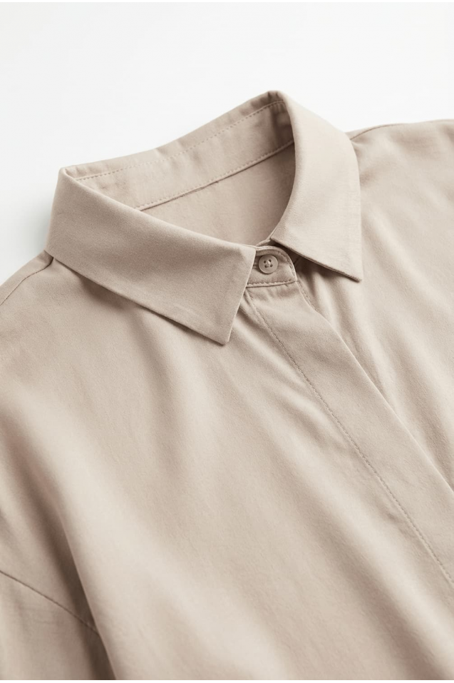 Long Lyocell Shirt 