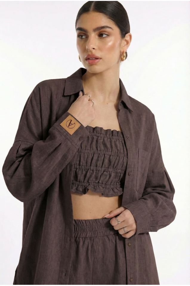lniany top Mery 