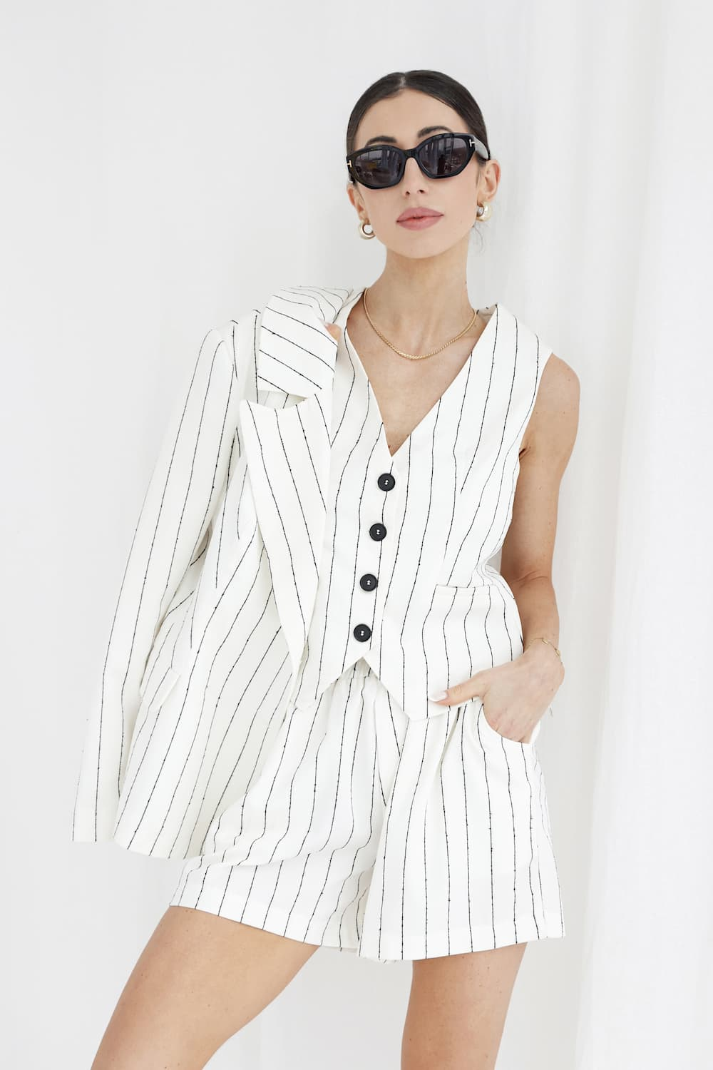 Szorty Gia z lyocellu 