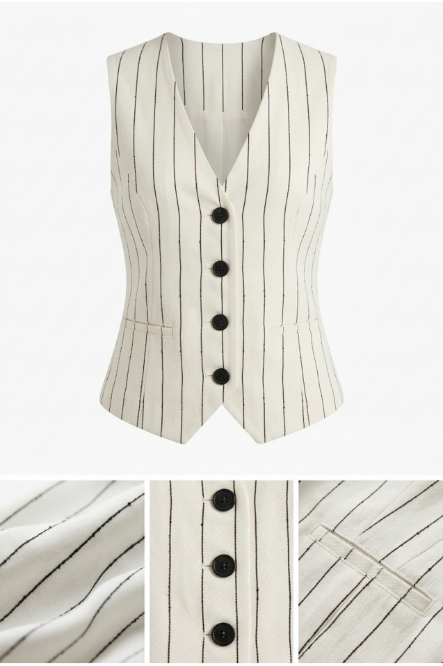 Kamizelka Sia z lyocellu 