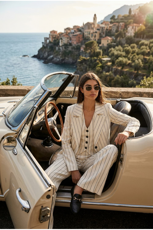 Marynarka Jasmin z lyocellu 