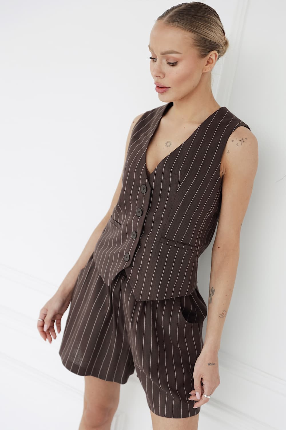 Kamizelka Sia z bawełny 