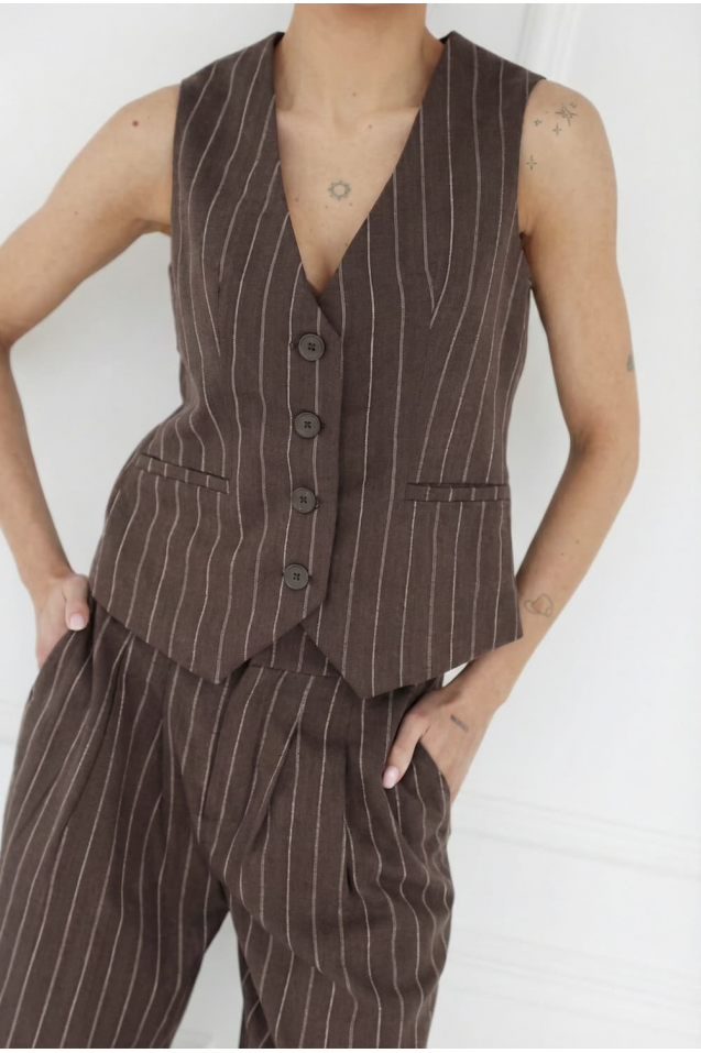 Kamizelka Sia z bawełny 