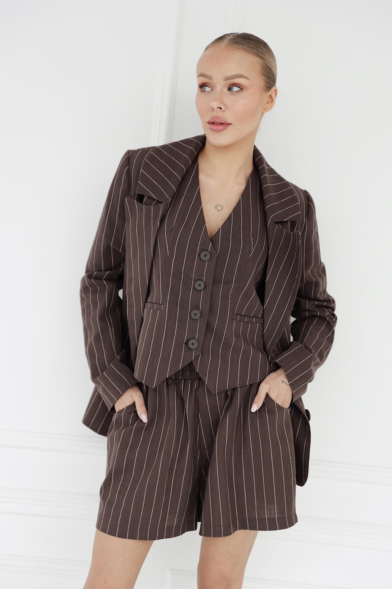 Marynarka Jasmin z bawełny 