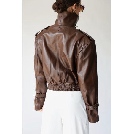 Kurtka skórzana licowa Blair 