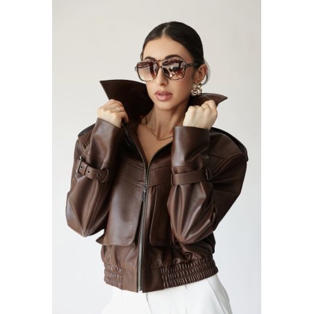 Kurtka skórzana licowa Blair 