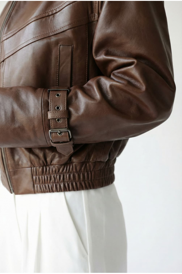 Kurtka skórzana licowa Blair 