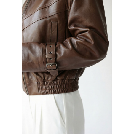 Kurtka skórzana licowa Blair 