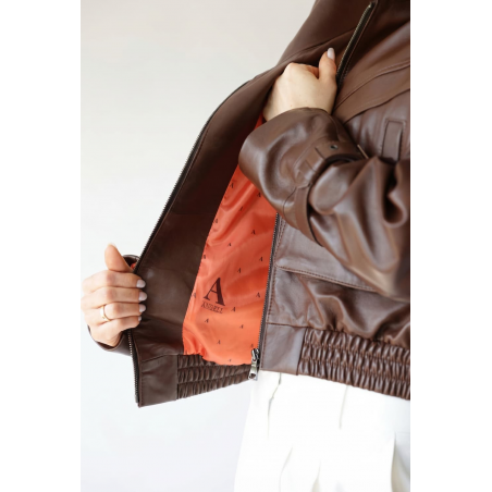 Kurtka skórzana licowa Blair 