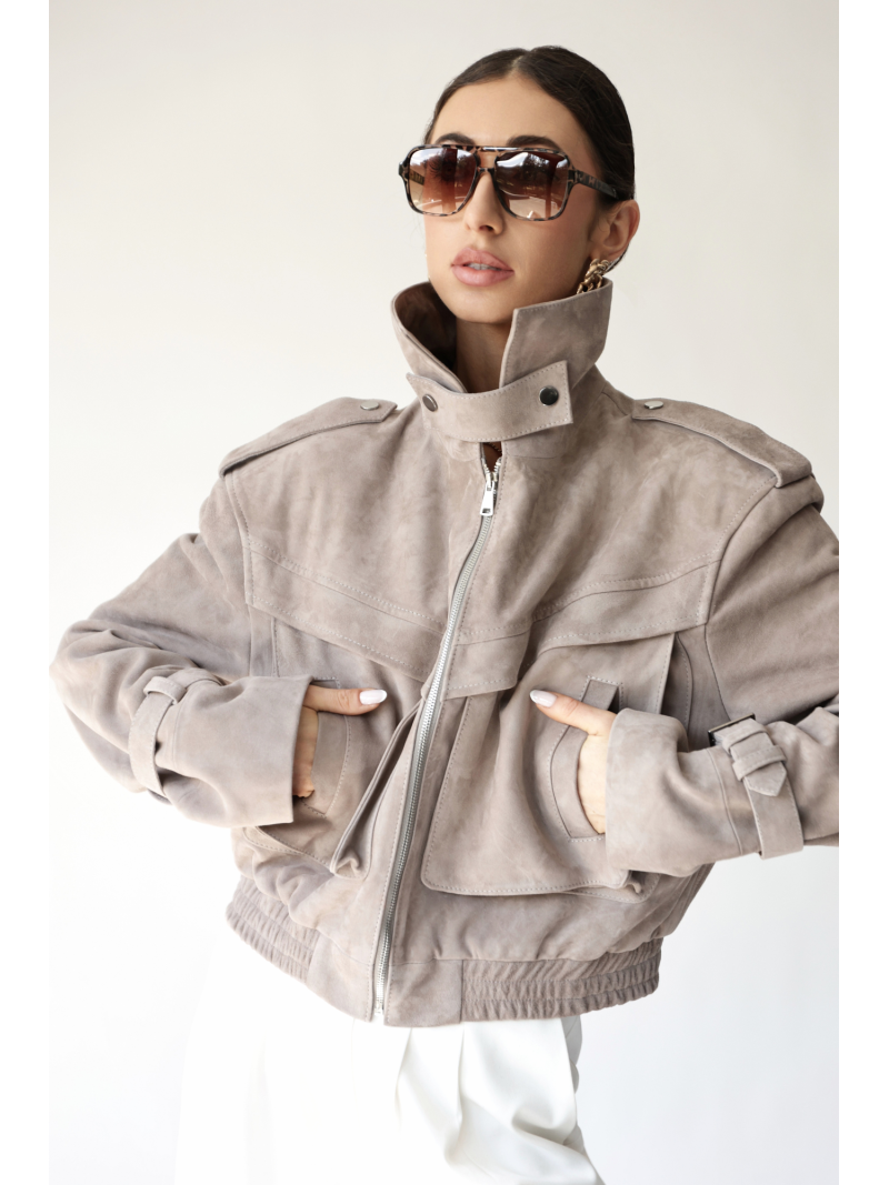 Kurtka skórzana zamszowa Blair 