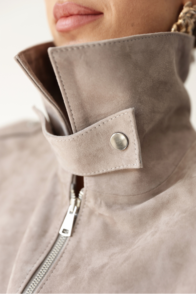 Kurtka skórzana zamszowa Blair 