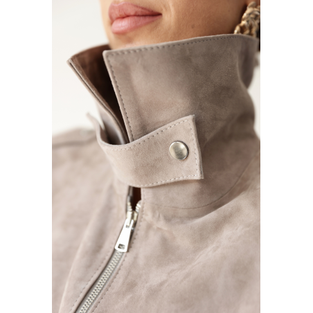 Kurtka skórzana zamszowa Blair 