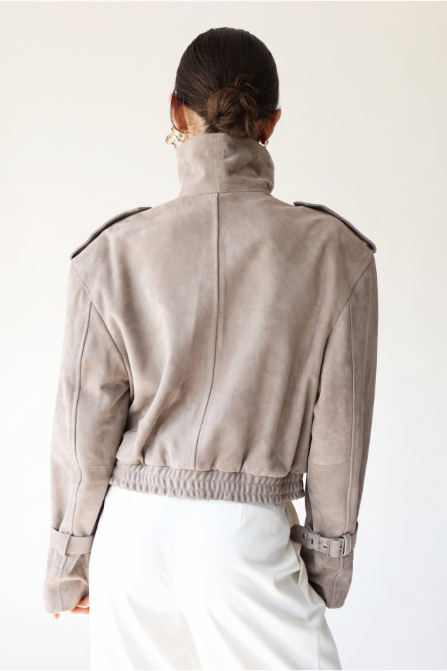 Kurtka skórzana zamszowa Blair 