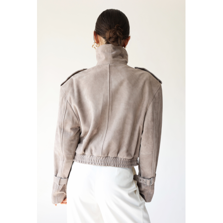 Kurtka skórzana zamszowa Blair 