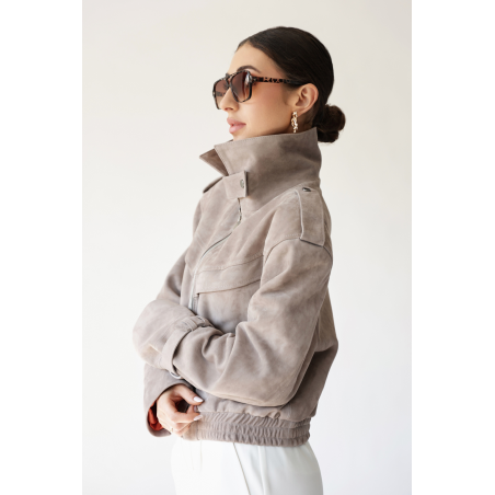 Kurtka skórzana zamszowa Blair 