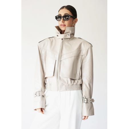 Kurtka skórzana licowa Blair 