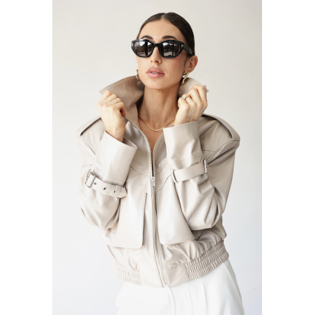 Kurtka skórzana licowa Blair 