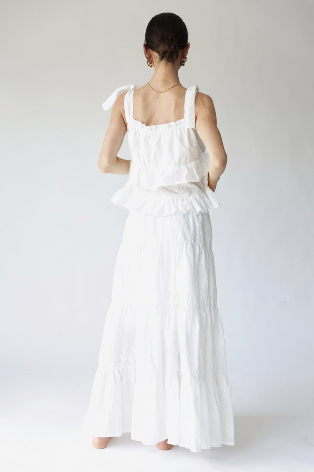 Spódnica bawełniana maxi Siena 