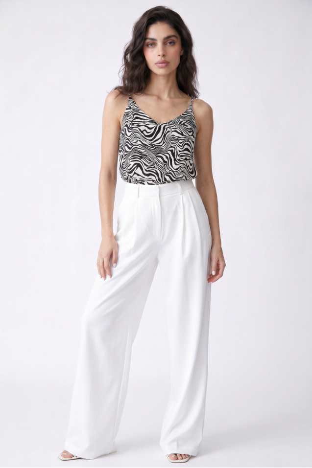 Viscose Patterned Top 