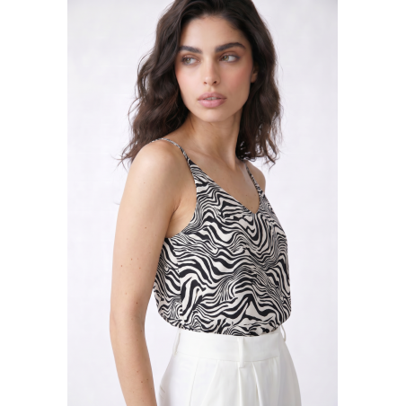 Viscose Patterned Top 