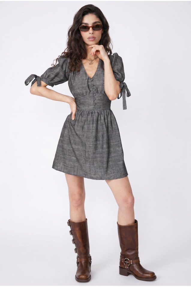 Maribel Linen Dress 