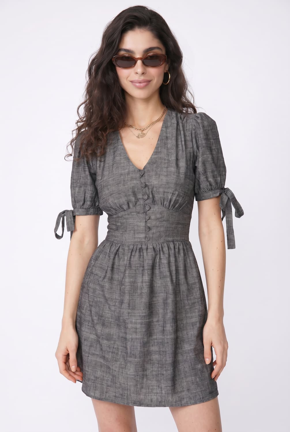 Maribel Linen Dress 