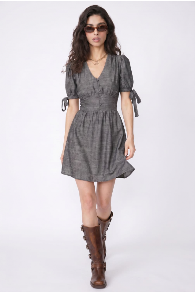 Maribel Linen Dress 