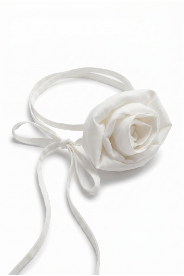 Decorative Rose Choker