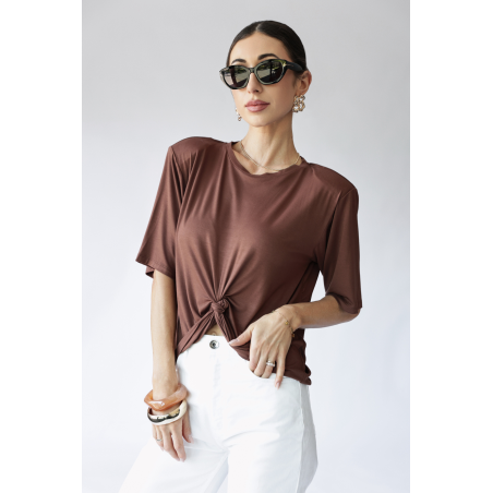 T-shirt Rosa z dzianiny bambusowej 