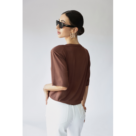T-shirt Rosa z dzianiny bambusowej 