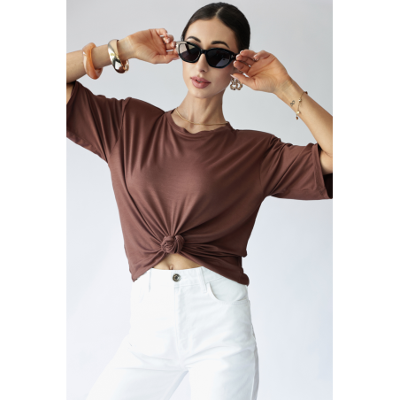 T-shirt Rosa z dzianiny bambusowej 