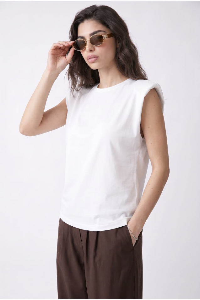 T-shirt Jane z poduszkami 