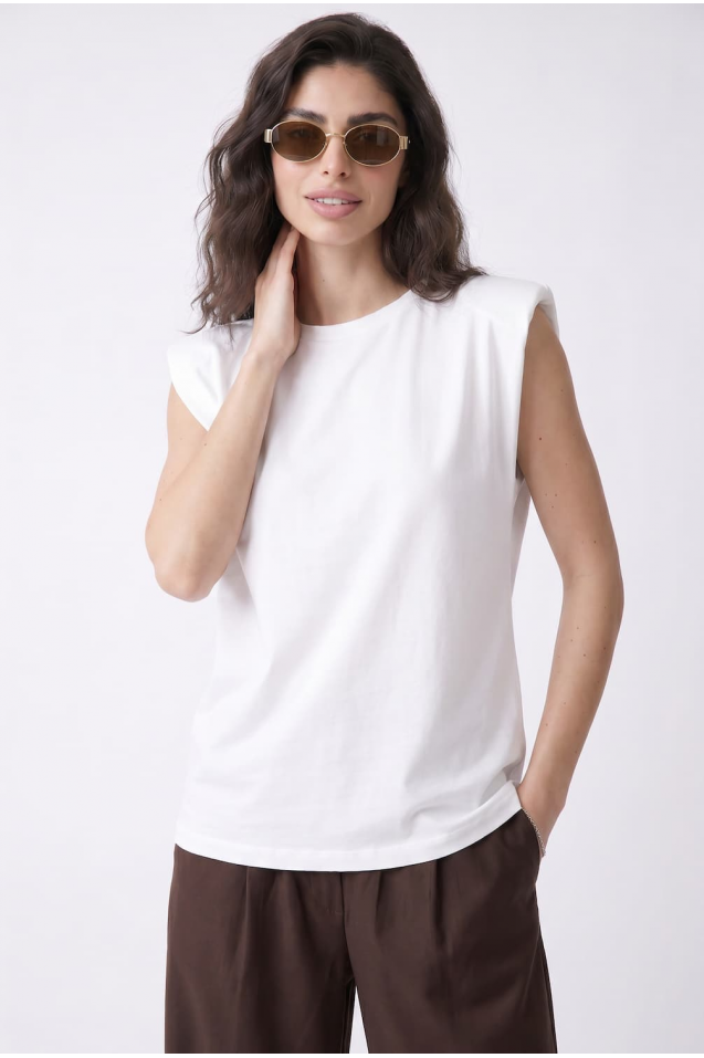 T-shirt Jane z poduszkami 