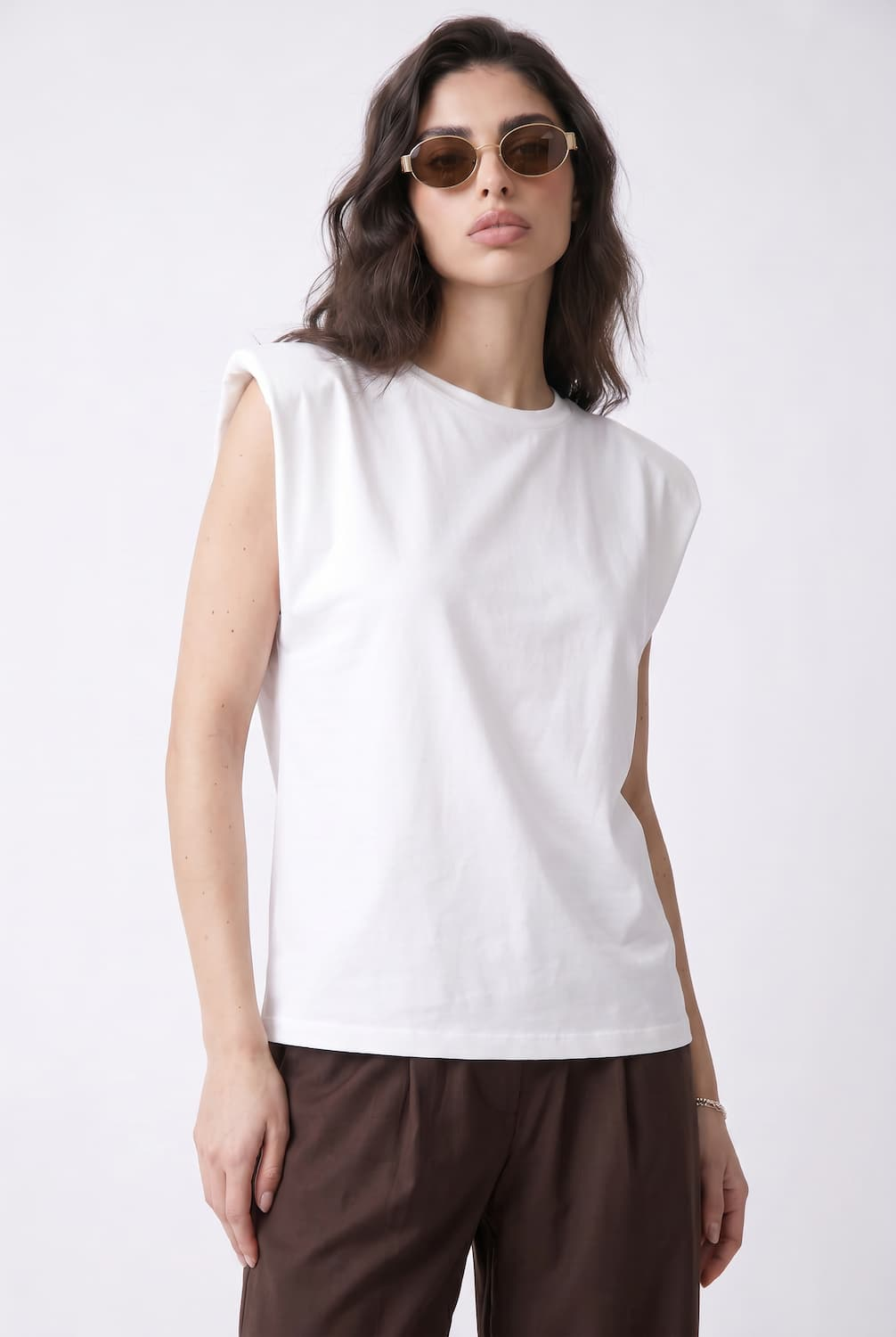 T-shirt Jane z poduszkami 