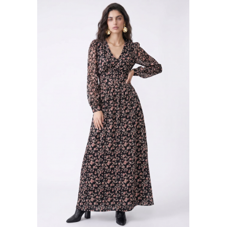 Maribel Viscose Maxi Dress 