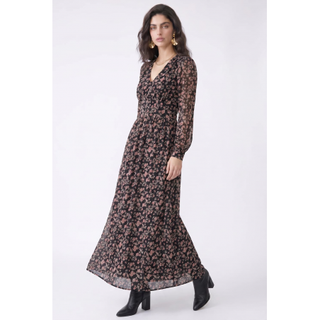 Maribel Viscose Maxi Dress 