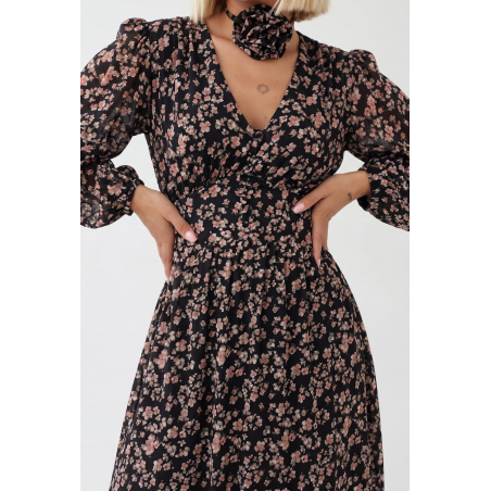 Maribel Viscose Maxi Dress 