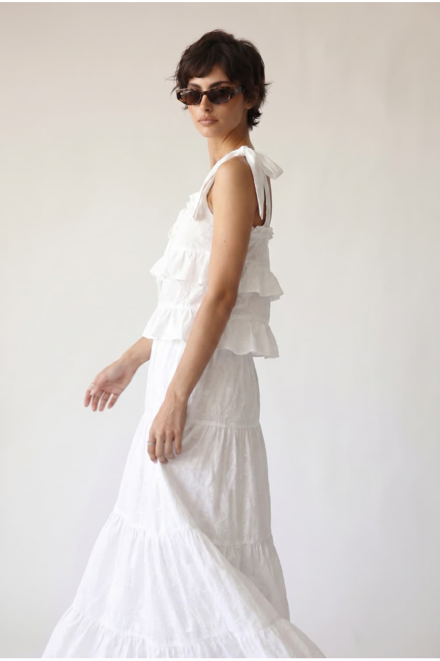 Spódnica bawełniana maxi Siena 