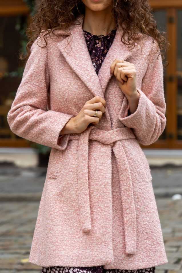 Italy Pink coat 