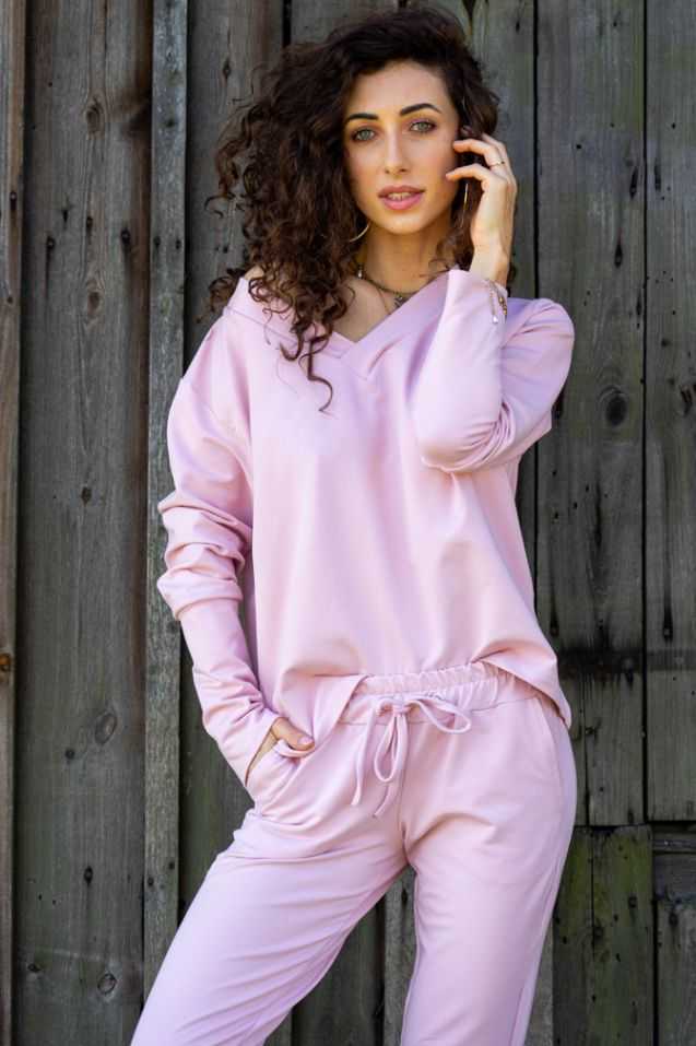Bluza dresowa Anabel Pink 