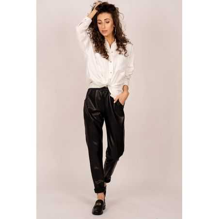 Feba eco-leather pants 