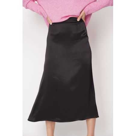 Feme satin skirt 