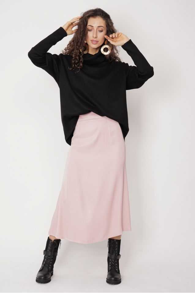 Feme satin skirt 