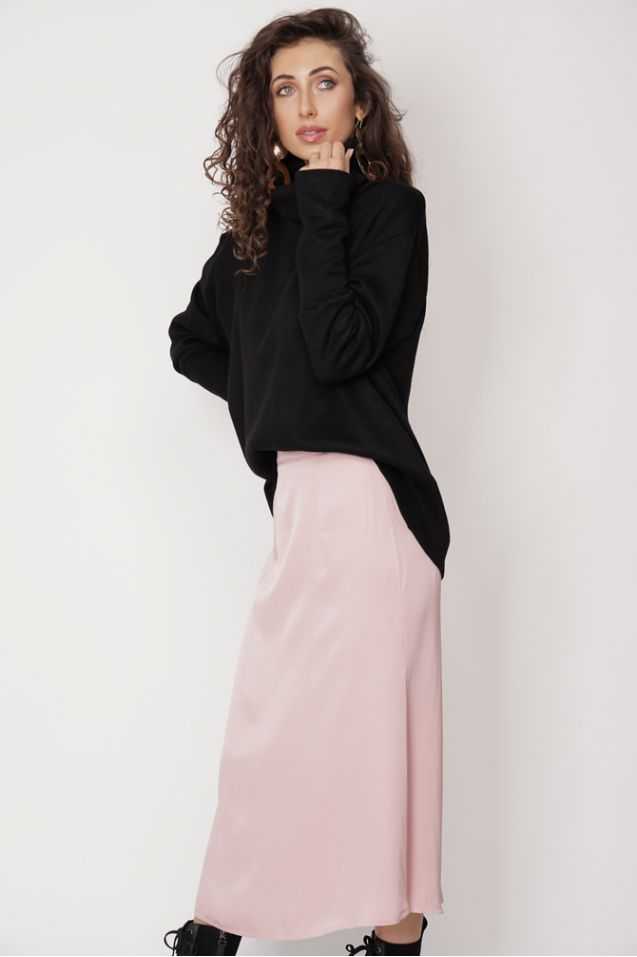 Feme satin skirt 