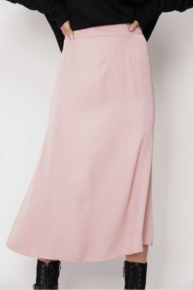 Feme satin skirt 