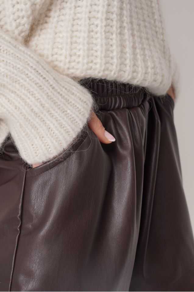 Gia Leather shorts 